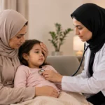 أعراض أمراض الطفولة