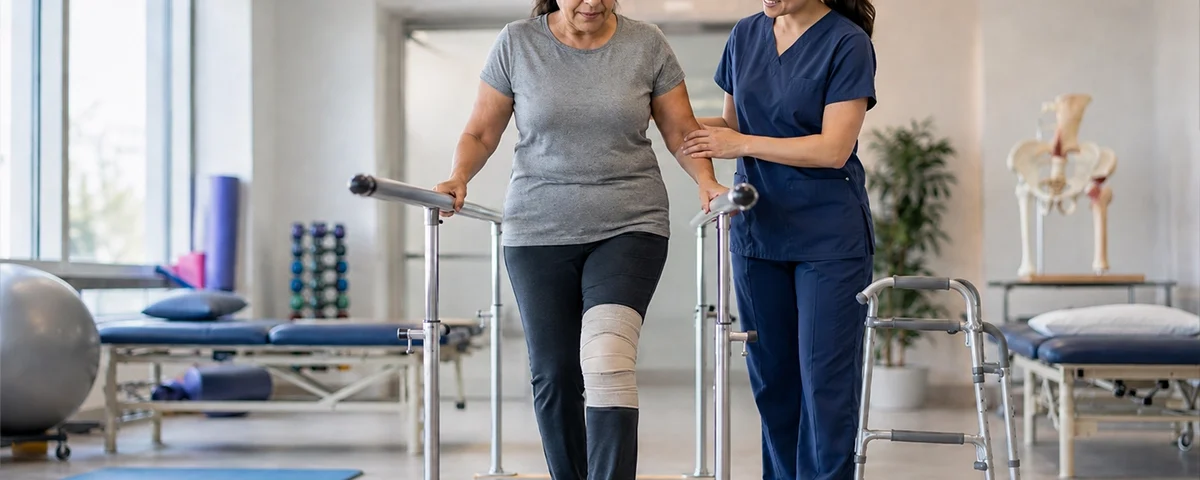Recovery timeline after knee hip replacement surgery