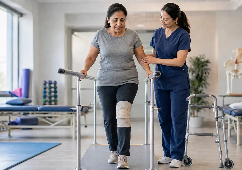 Recovery timeline after knee hip replacement surgery